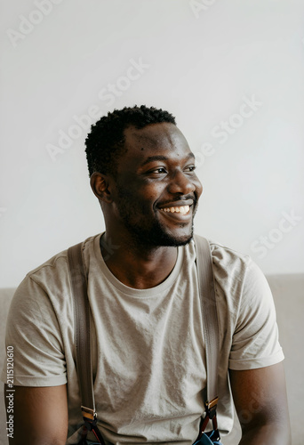 Smiling african american ma...