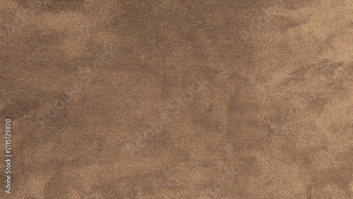 Soft brown carpet texture background closeup of warm beige velvet suede rug fabric surface material seamless felt textile pattern for modern interior design home decor wallpaper floor backdrop.