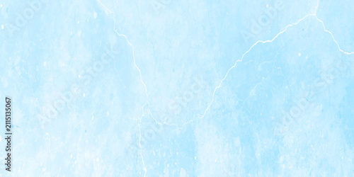 Quadro su tela Soft textured sky-blue watercolor background with cloudy gradients, minimal abstract backdrop