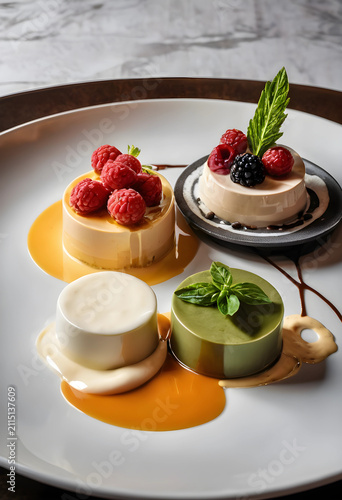 Assortment of gourmet panna...