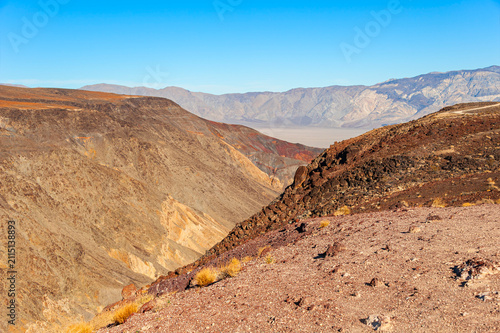 Photography View of Death Valley National park from Father Crowley scenic overlook