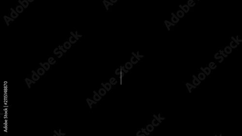 Circle sparkle burst animation with firework explosion lines, glowing trails, glitter particles, doodle motion graphics, seamless 4K loop, abstract radial blast  black background.
