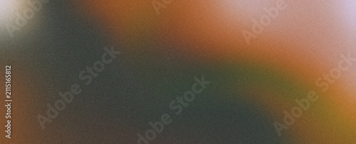 Fotografie Warm abstract earth-tone gradient background blending brown, green, and orange w