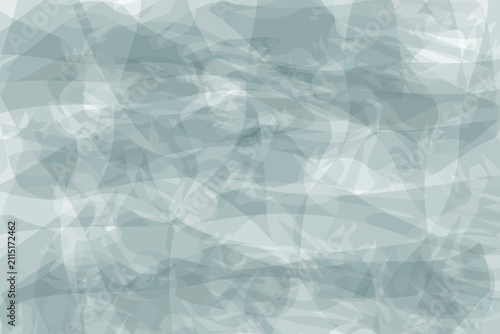 Abstract geometric grey-blue background with overlapping translucent shapes and faceted texture