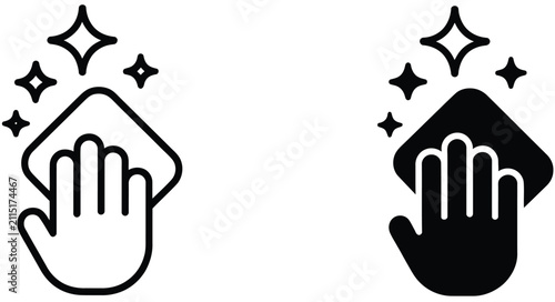 Bild auf Leinwand Dental Scaler Icon Set Representing Periodontal Treatment Teeth Cleaning Gum Hea