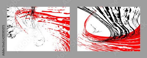 abstract background with red lines