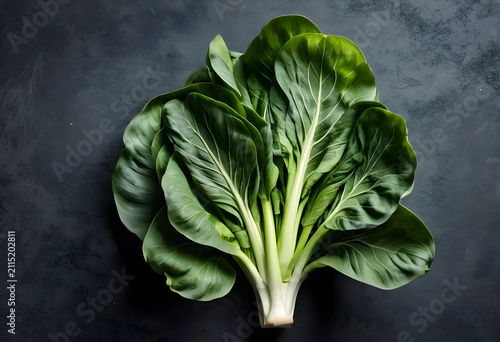 Fresh green bok choy vegeta...
