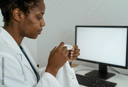 African american female doc...
