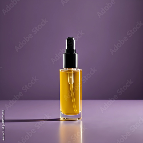 Glass dropper bottle with g...