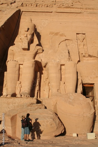 Foto le Ramses The II Abu Simbel
