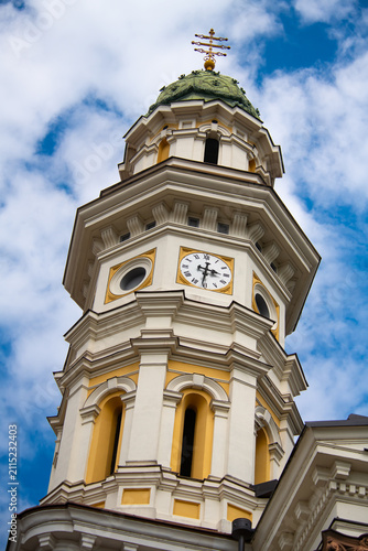 Holy Cross Cathedral is a Ruthenian Greek Catholic cathedral of Eparchy of Mukachevo in Uzhhorod, Ukraine