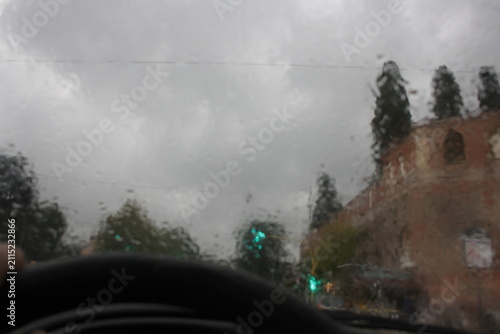car on the road