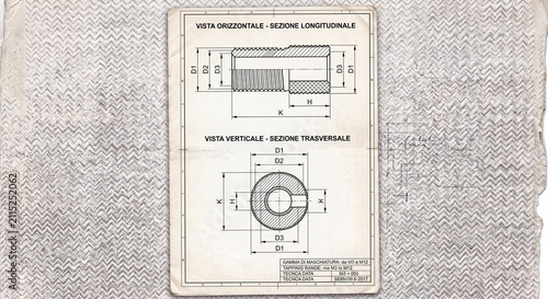 Volantino zigrinato inox