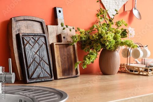 Wooden cutting boards with ...