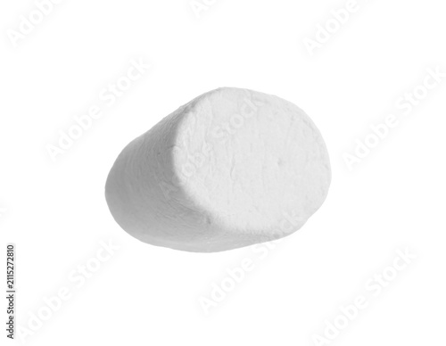 Flying sweet marshmallow on...