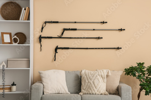 Interior of living room wit...