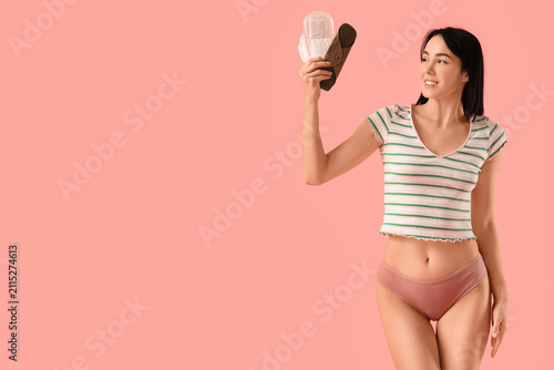 Young woman in menstrual pa...