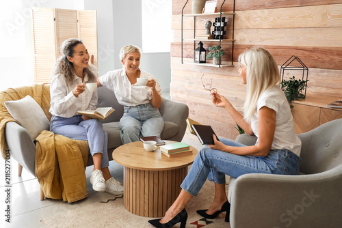 Mature women taking part in...