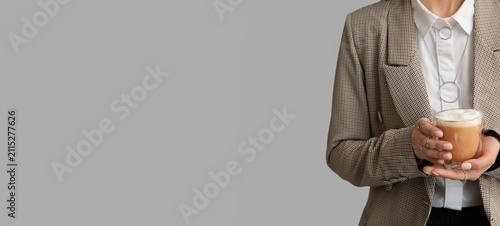 Professional woman in a pla...