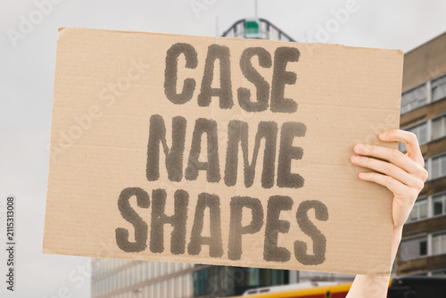 Fotografía "Case Name Shapes" How a crime is labeled affects public perception