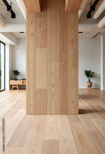 Modern interior design with...