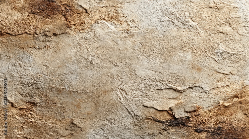 Fototapeta premium light sand tone plaster background, organic texture, neutral presentation backdrop 