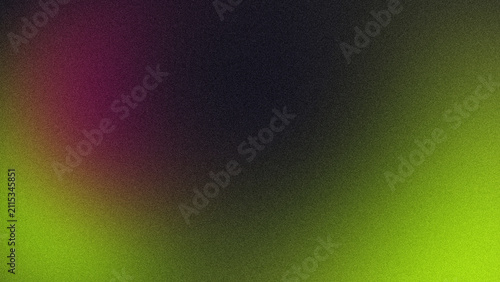 Bild auf Leinwand High resolution raster background with soft procedural noise gradient and retro film grain effect