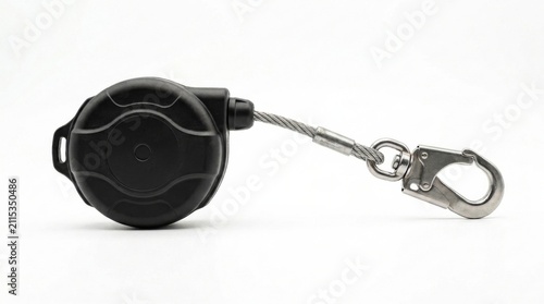 Retractable fall protection lifeline with metal snap hook lifeline retractable protection