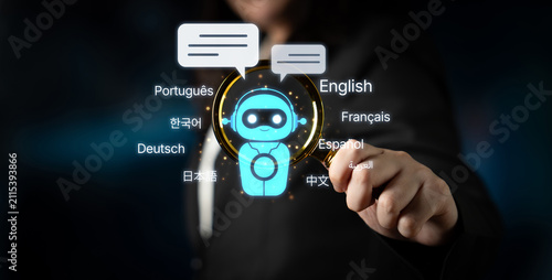 Canvastavla Global communication with multiple languages, digital translation tools, multilingual technology, cross-cultural communication, and virtual language learning environments