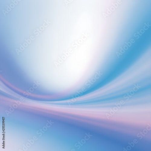 Abstract Blue and Purple Gradient Wave Background
