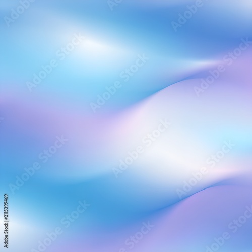Abstract Blue and Purple Gradient Wave Background