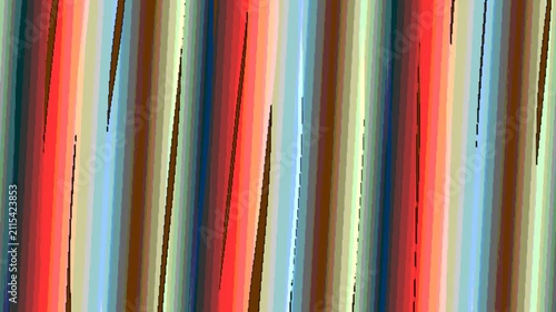 Bright abstract design with vertical multicolored stripes in gradient layers. Suitable for backgrounds, wallpapers, fabric prints, and digital art projects.