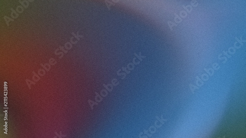 Obraz na płótnie blue and reddish brown blurred grainy gradient background, dramatic dual tone po