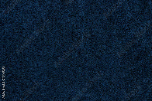 Canvastavla High-quality dark navy blue real leather texture large background