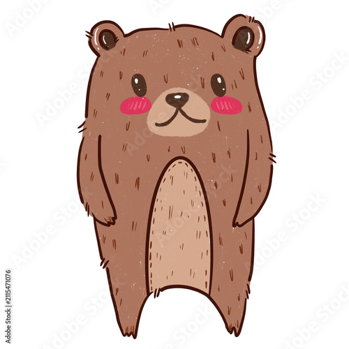brown bear cartoon