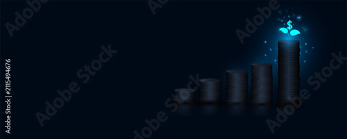 Background images related to finance, mutual funds, and investment dividends from the market.