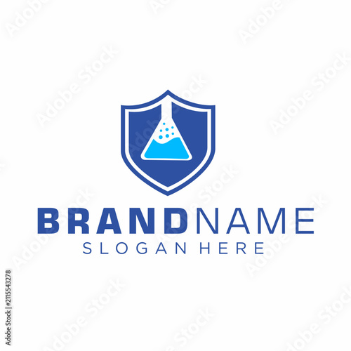 Shield Lab Logo Vector