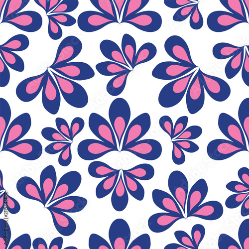 seamless pattern with flowers