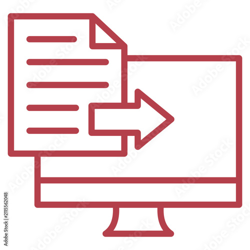 Fototapeta Entry Icon Element For Design