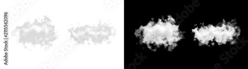 Smoke cloud white fluffy puff texture design for overlay use in PNG, Transparent and Black Background Versions today