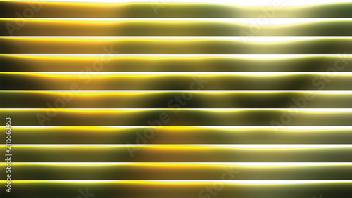 Futuristic yellow glowing streaks and blurred metallic texture background EPS, Luxury gold light waves and glowing neon stripes abstract vector background