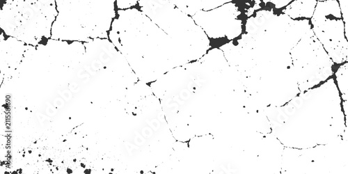 Rough cracks texture background with deep fissure lines on concrete wall, natural parched ground pattern overlay, black lightning bolts. Earth crack.