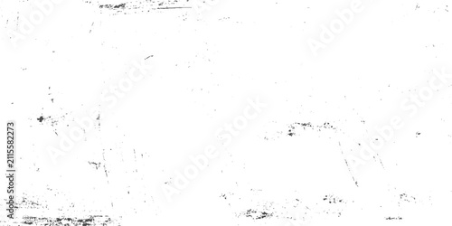 Abstract subtle white grunge texture background with soft grey marble mineral veins, distressed black ink frame for creating vintage film effects,