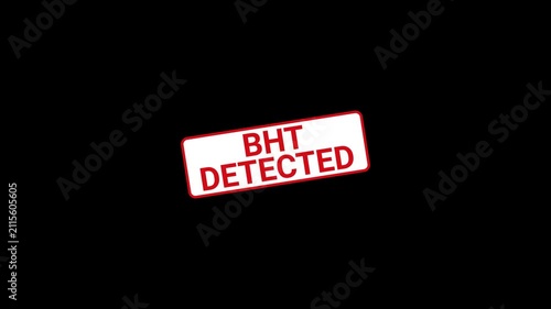 BHT Detected Stamp Animation
