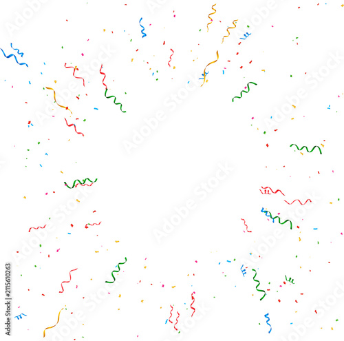 party streamers confetti colorful celebration burst background vector isolated birthday festival holiday illustration explosion event happy decoration carnival