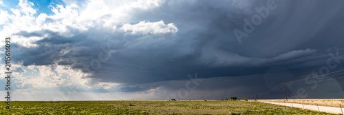 Impacts of Climate Change. El Niño, the environment, rising global temperatures. Pollution and devastating storms featuring tornadoes and strong winds. Uncontrolled weather. Web banner, copy space.
