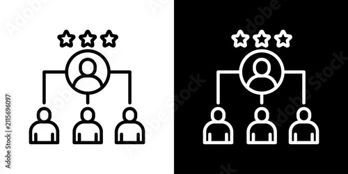 Stakeholder Icon Set Multiple Style Collection