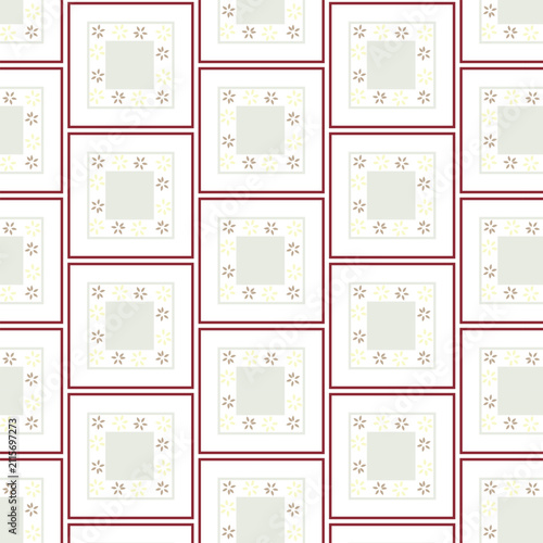 abstract seamless cool lines and box design , print pattern background design.