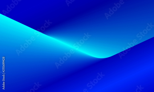 Modern Folded Blue Gradient Background. Angular Cyan Light Intersection for Premium Technology Brand Identity, Cyber Concept Poster, and Luxury Futuristic Digital Art.
