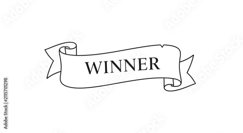 winner banner